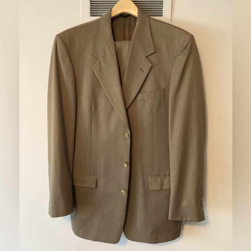 Nino Cerruti Feather Gab 2pc Men's Suit